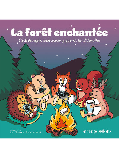 Picture of La forêt enchantée - Coloriages cocooning pour se détendre