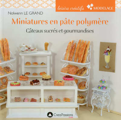 Image de Miniatures en pâte polymère gâteaux sucrés et gourmandises