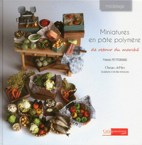 Image de Miniatures en pâte polymère de retour du marché