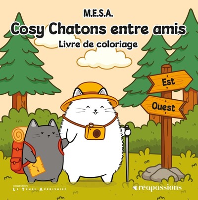 Image de Cosy Chatons entre amis - Livre de coloriage