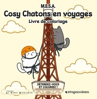 Image de Cosy chatons en voyage -Livre de coloriage