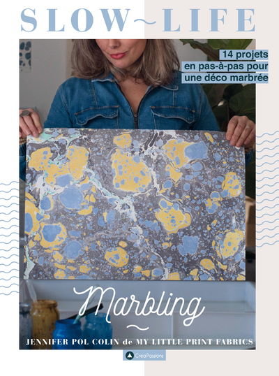 Image de Marbling - 14 projets en pas-à-pas pour une déco marbrée