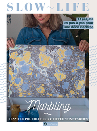 Picture of Marbling - 14 projets en pas-à-pas pour une déco marbrée