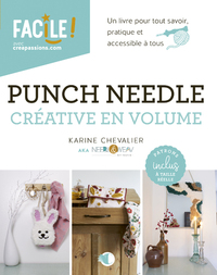Picture of Punch needle créative en volume - Un livre pour tout savoir, pratique et accessible à tous