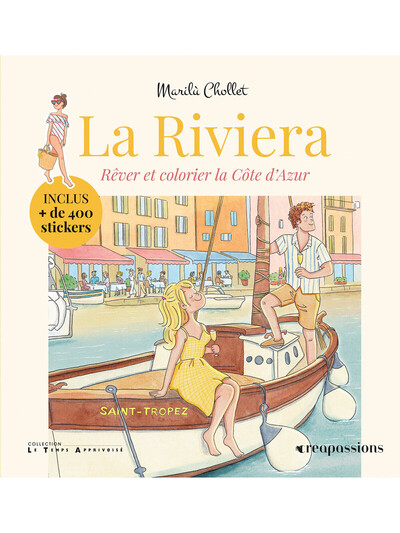 Image de La Riviera - Livre de coloriage