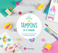 Image de Tampons à 4 mains - 12 créations parent-enfant à réaliser ensemble