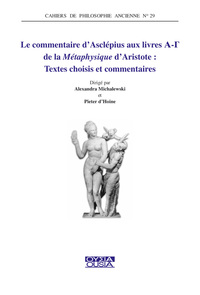 Picture of Le commentaire d'Asclépius aux livres ?-G de la Métaphysique d'Aristote
