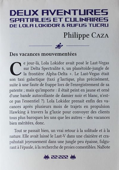 Picture of Deux aventures spatiales et culinaires de Lola Lokidor & Rufus Tucru