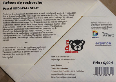 Picture of Brèves de recherche