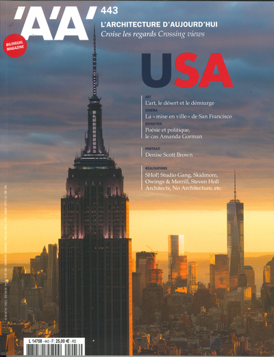 Picture of L'Architecture d'aujourd'hui AA n°443 : Etats-Unis - Juin 2021