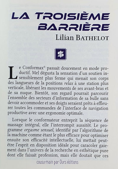 Picture of La troisième barrière