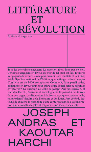Image de Littérature et Révolution