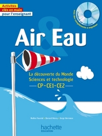 Image de Air et eau - La découverte du Monde Sciences et technologie CP CE1 CE2