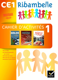 Image de Ribambelle CE1 série Jaune éd. 2016 - Cahier d'activités 1 + Livret d'entrainement 1
