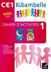 Image de Ribambelle CE1 série Rouge éd. 2016 - Cahier d'activités 1 + Livret d'entrainement 1