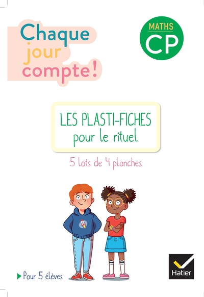 Picture of Chaque jour compte - Maths CP Ed. 2022 - 5 plasti-fiches