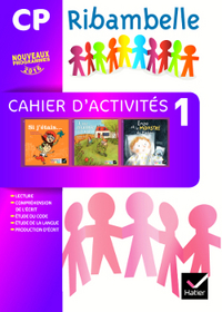 Image de Ribambelle CP série violette éd. 2016 - Cahier d'activités 1 + Livret d'entrainement 1