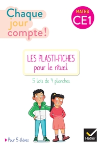 Picture of Chaque jour compte - Maths CE1 Ed. 2023 - 5 plasti-fiches