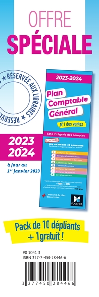 Picture of Pack PCG 2023-2024 - 10 ex + 1