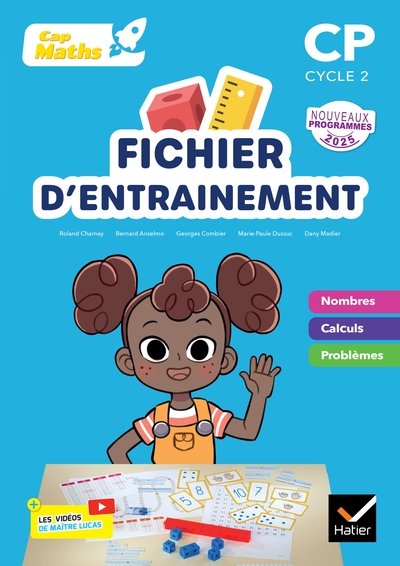 Image de Cap Maths CP - Ed. 2025 - Fichier nombres et calculs + cahier de géométrie-mesure