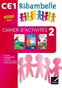 Image de Ribambelle CE1 série Rouge éd. 2016 - Cahier d'activités 2 + Livret d'entrainement 2