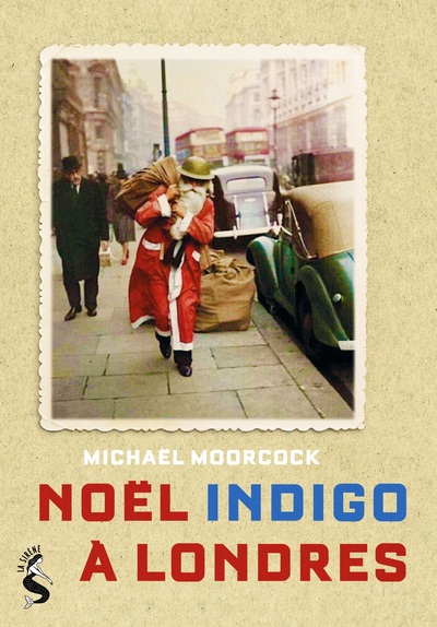 Image de Noël indigo d'un enfant du Blitz