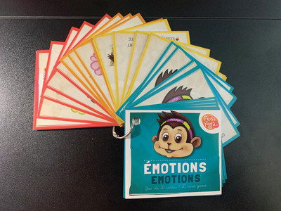 Image de Mini cartes de postures et émotions 35 cartes de postures et 20 cartes d'émotions