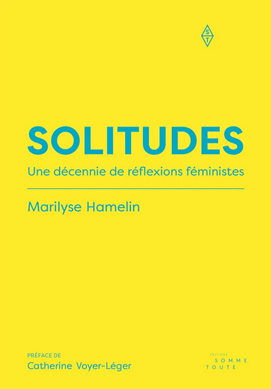 Picture of SOLITUDES. UNE DECENNIE DE REFLEXIONS FEMINISTES