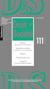 Picture of Droit & Société N°111-2022