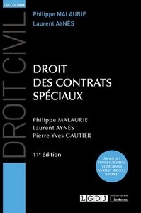 Image de Droit des contrats spéciaux