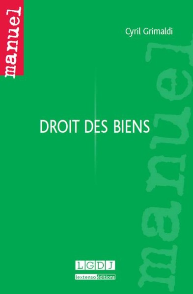 Picture of DROIT DES BIENS
