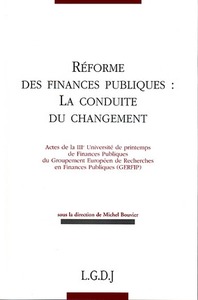 Image de réforme des finances publiques : la conduite du changement