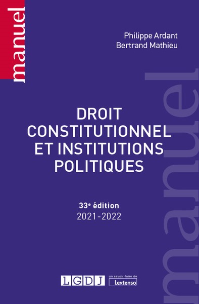 Picture of Droit constitutionnel et institutions politiques