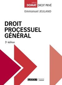 Picture of Droit processuel général