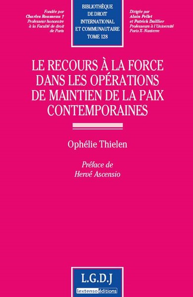 Image de le recours à la force dans les opérations de maintien de la paix contemporaines
