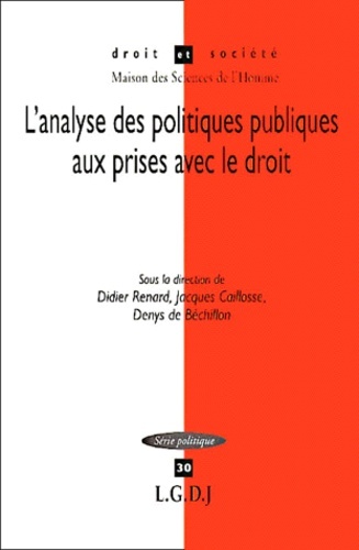 Picture of l'analyse des politiques publiques aux prises avec le droit