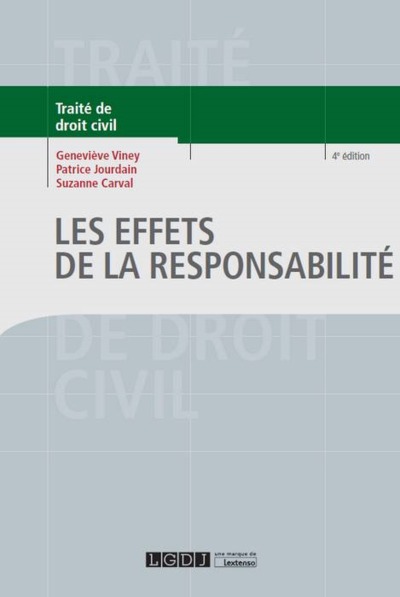 Image de LES EFFETS DE LA RESPONSABILITE 4EME EDITION