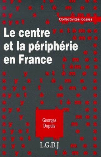 Picture of le centre et la périphérie en france