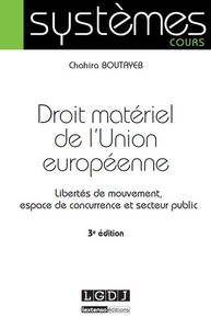 Picture of DROIT MATÉRIEL DE L'UNION EUROPÉENNE - 3ÈME ÉDITION