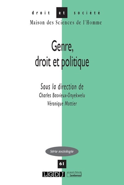 Picture of Genre, droit et politique