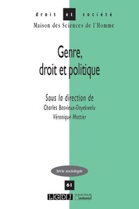 Picture of Genre, droit et politique