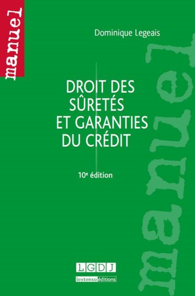 Picture of Droit des sûretés et garanties du crédit