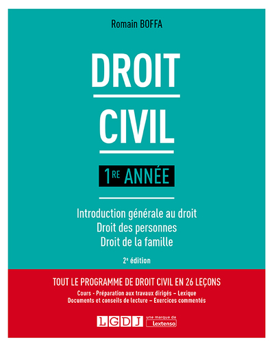 Picture of Droit civil 1re année
