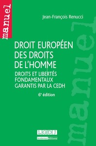 Picture of DROIT EUROPÉEN DES DROITS DE L'HOMME - 6ÈME ÉDITION