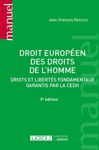 Picture of Droit européen des droits de l'homme