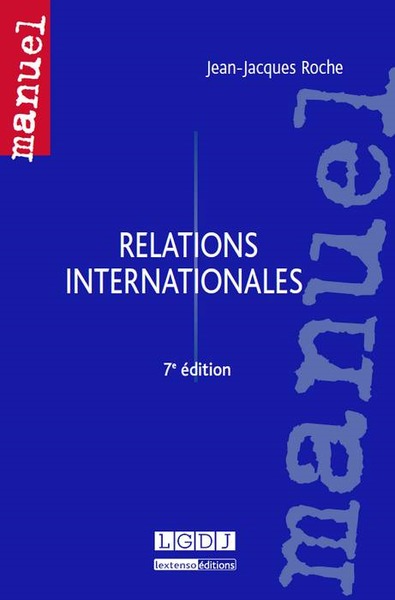 Picture of RELATIONS INTERNATIONALES - 7ÈME ÉDITION