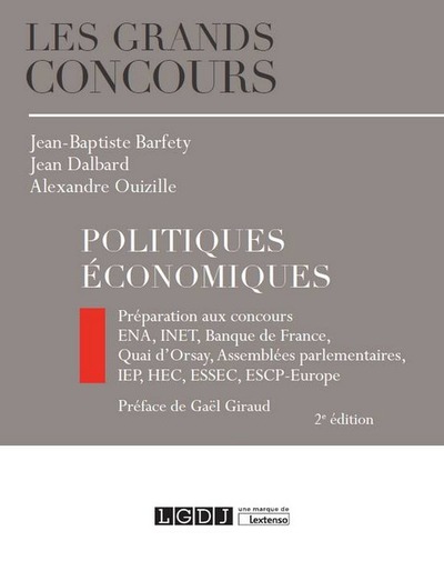 Picture of Politiques économiques
