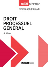 Image de DROIT PROCESSUEL GENERAL - 4EME EDITION