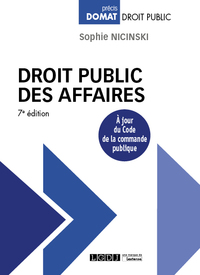 Picture of Droit public des affaires