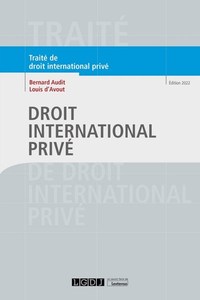 Picture of Droit international privé
